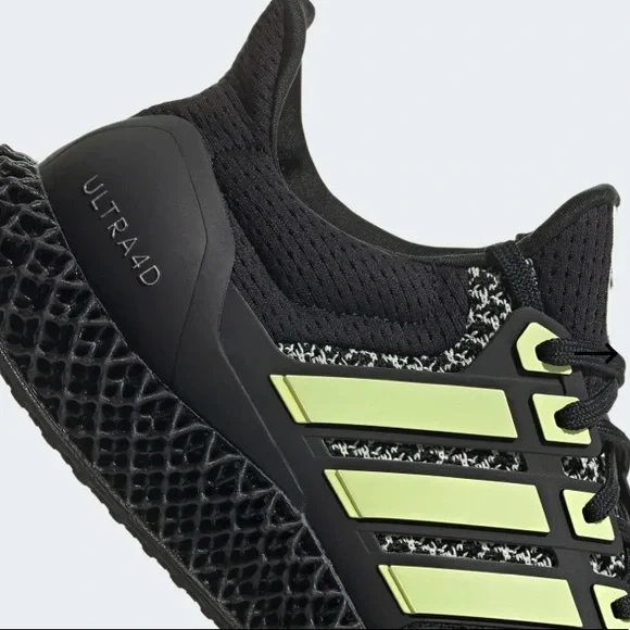 adidas Ultra 4D Black Almost Lime